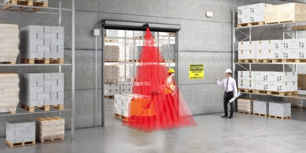 Anwesenheitssensor BEA MILAN 3D Aktiv-Infrarot