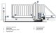 Marantec SDO 05-8-45 Antrieb Set für Schiebetore bis 1.100 kg