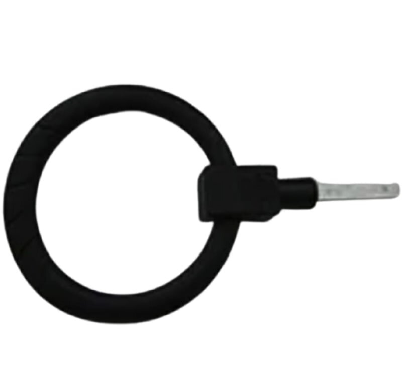 Normstahl Ringgriff schwarz