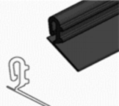 Teckentrup Zargendichtung GS lange Lippe 3.260mm