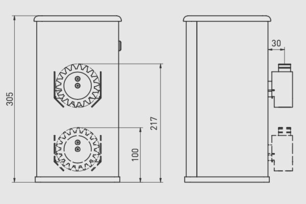 BelFox Vario Slider I - Schiebetorantrieb für Tore bis 350 kg