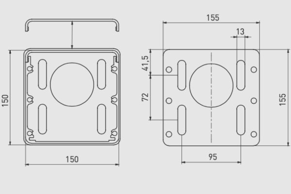 BelFox Vario Slider I - Schiebetorantrieb für Tore bis 350 kg