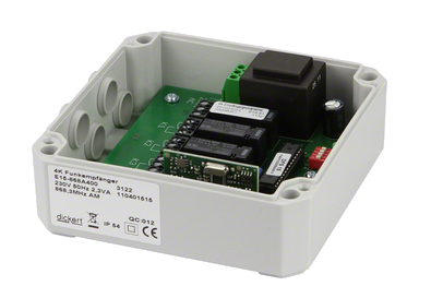 Dickert E15-43A400 Empfänger 12Bit, 18Bit, oder Keeloq 433 MHz