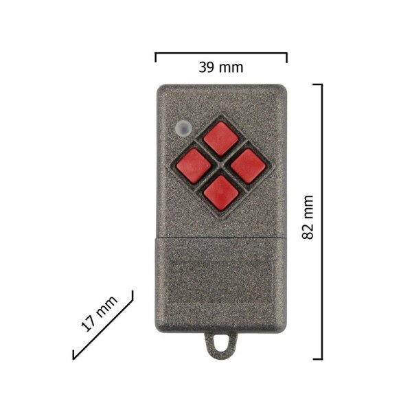 Dickert S10-433A4L00 Handsender LinearCode 4 Kanal 433 MHz AM