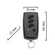 Dickert S8Q-433A04K00 Handsender KeeLoq 4 Kanal 433 MHz AM