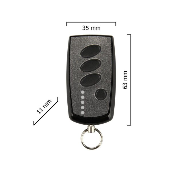 Dickert S8Q-868A15K00 Handsender KeeLoq 15 Kanal 868 MHz