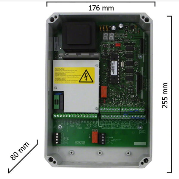 Dickert ACM230-01, Motorsteuerung, 230V, mit SecuSense und Tastatur