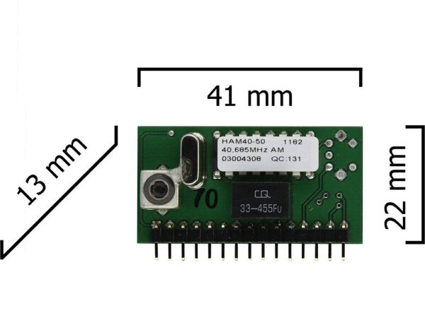 Dickert HAM40-51 Funkmodul 40 MHz AM