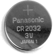 Batterie f&uuml;r Handsender, CR 2032, Lithium, 3V, Knopfzelle